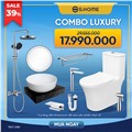 Combo Luxury thiết bị phòng tắm 17990K